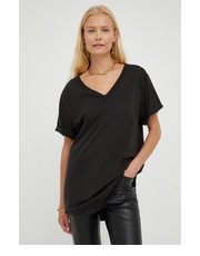 Bluzka t-shirt bawełniany kolor czarny - Answear.com G-Star Raw