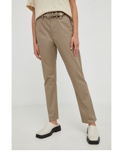 Spodnie spodnie damskie kolor czarny proste high waist - Answear.com G-Star Raw