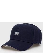 Czapka czapka bawełniana kolor granatowy gładka - Answear.com G-Star Raw