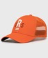 Czapka G-Star Raw czapka kolor pomarańczowy z aplikacją