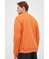Bluza męska G-Star Raw bluza męska kolor pomarańczowy gładka