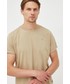 T-shirt - koszulka męska G-Star Raw t-shirt męski kolor beżowy melanżowy