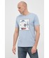 T-shirt - koszulka męska G-Star Raw t-shirt bawełniany z nadrukiem
