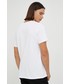 T-shirt - koszulka męska G-Star Raw t-shirt bawełniany kolor biały z nadrukiem