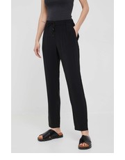 Spodnie spodnie damskie kolor czarny proste high waist - Answear.com Scotch & Soda