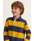 Koszulka Mango Kids - Longsleeve dziecięcy Rugby 110-164 cm 43080627