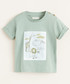 Koszulka Mango Kids - T-shirt dziecięcy Dido 80-104 cm 43017039