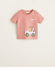 Koszulka - T-shirt dziecięcy Lion 80-104 cm 43017030 - Answear.com Mango Kids