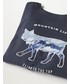 Koszulka Mango Kids - Longsleeve bawełniany dziecięcy Lynx