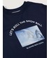 Koszulka Mango Kids - Longsleeve bawełniany dziecięcy Snow