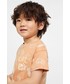 Koszulka Mango Kids t-shirt bawełniany dziecięcy Cuba kolor pomarańczowy wzorzysty