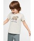 Koszulka Mango Kids t-shirt bawełniany dziecięcy Wildy kolor szary z nadrukiem