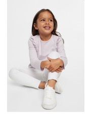 Koszulka longsleeve bawełniany dziecięcy Italy kolor fioletowy - Answear.com Mango Kids