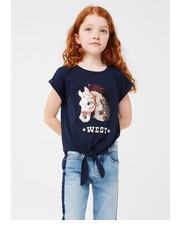 bluzka - Top dziecięcy West 110-164 cm 13090407 - Answear.com