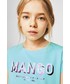 Bluzka Mango Kids - Top dziecięcy Mangof2 104-164 cm 23030497