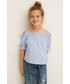 Bluzka Mango Kids - Top dziecięcy Giorgia 110-164 cm 33081062