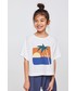 Bluzka Mango Kids - Top dziecięcy Azur 110-164 cm 33020662
