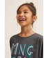 Bluzka Mango Kids - Bluzka dziecięca Mnlogo 104-164 cm 33033729