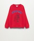 Bluza Mango Kids - Bluza bawełniana dziecięca Spider 116-152 cm
