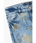 Spodnie Mango Kids - Jeansy dziecięce print 116-164 cm 23010544