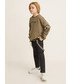 Spodnie Mango Kids - Spodnie dziecięce Checks 110-164 cm 33083034