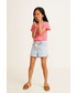 Spodnie Mango Kids - Szorty dziecięce Cherry 104-164 cm 43078821