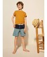 Spodnie Mango Kids - Szorty kąpielowe dziecięce Block 116-164 cm