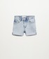 Spodnie Mango Kids - Szorty jeansowe Chip 110-164 cm