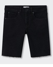 Spodnie szorty dziecięce Raw kolor szary - Answear.com Mango Kids