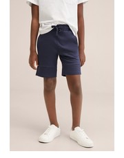 Spodnie szorty dziecięce Slub kolor granatowy - Answear.com Mango Kids