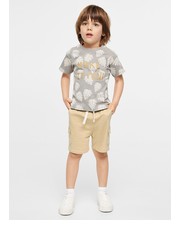 Spodnie szorty dziecięce Crowe kolor beżowy - Answear.com Mango Kids
