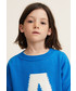 Sweter Mango Kids - Sweter dziecięcy Letra 110-164 cm 33080934