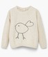 Sweter Mango Kids - Sweter dziecięcy Birdy 62-74 cm 13030525