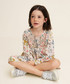 Sukienka dziecięca Mango Kids - Sukienka dziecięca Quebec 110-152 cm 33081128