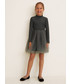 Sukienka dziecięca Mango Kids - Sukienka dziecięca Boston 110-152 cm 43090463