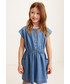 Sukienka dziecięca Mango Kids - Sukienka dziecięca Blue 110-164 cm 43025754
