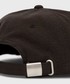 Czapka Volcom czapka bawełniana kolor czarny gładka