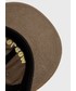 Czapka Volcom czapka bawełniana kolor beżowy z aplikacją