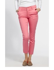 spodnie - Spodnie Ankle Chino Strawberry Pink 0101730 - Answear.com