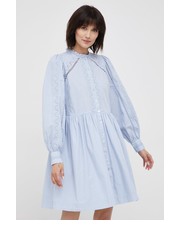 Sukienka sukienka bawełniana mini rozkloszowana - Answear.com Y.A.S