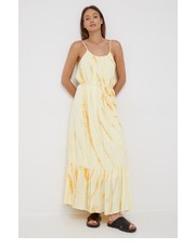 Sukienka sukienka kolor żółty maxi rozkloszowana - Answear.com Y.A.S