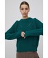 Sweter Y.A.S sweter damski kolor zielony ciepły