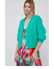 Sweter kardigan damski kolor zielony - Answear.com Y.A.S