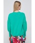 Sweter Y.A.S kardigan damski kolor zielony