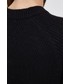 Sweter Y.A.S sweter z domieszką wełny damski kolor czarny