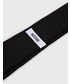 Krawat Moschino krawat jedwabny kolor czarny
