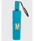 Parasol Moschino parasol kolor turkusowy