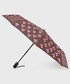 Parasol Moschino parasol kolor brązowy