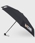 Parasol Moschino parasol kolor czarny