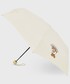 Parasol Moschino parasol kolor beżowy